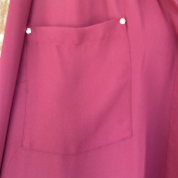 Apt. 9 Women's Burgundy Blouse - Picture 6 of 12